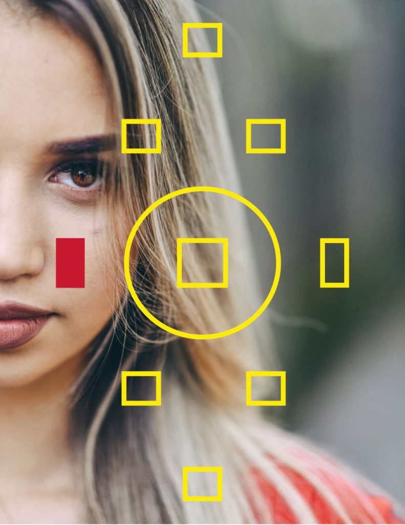 Configuración de modos de medición en cámara fotográfica para escenas de alto contraste