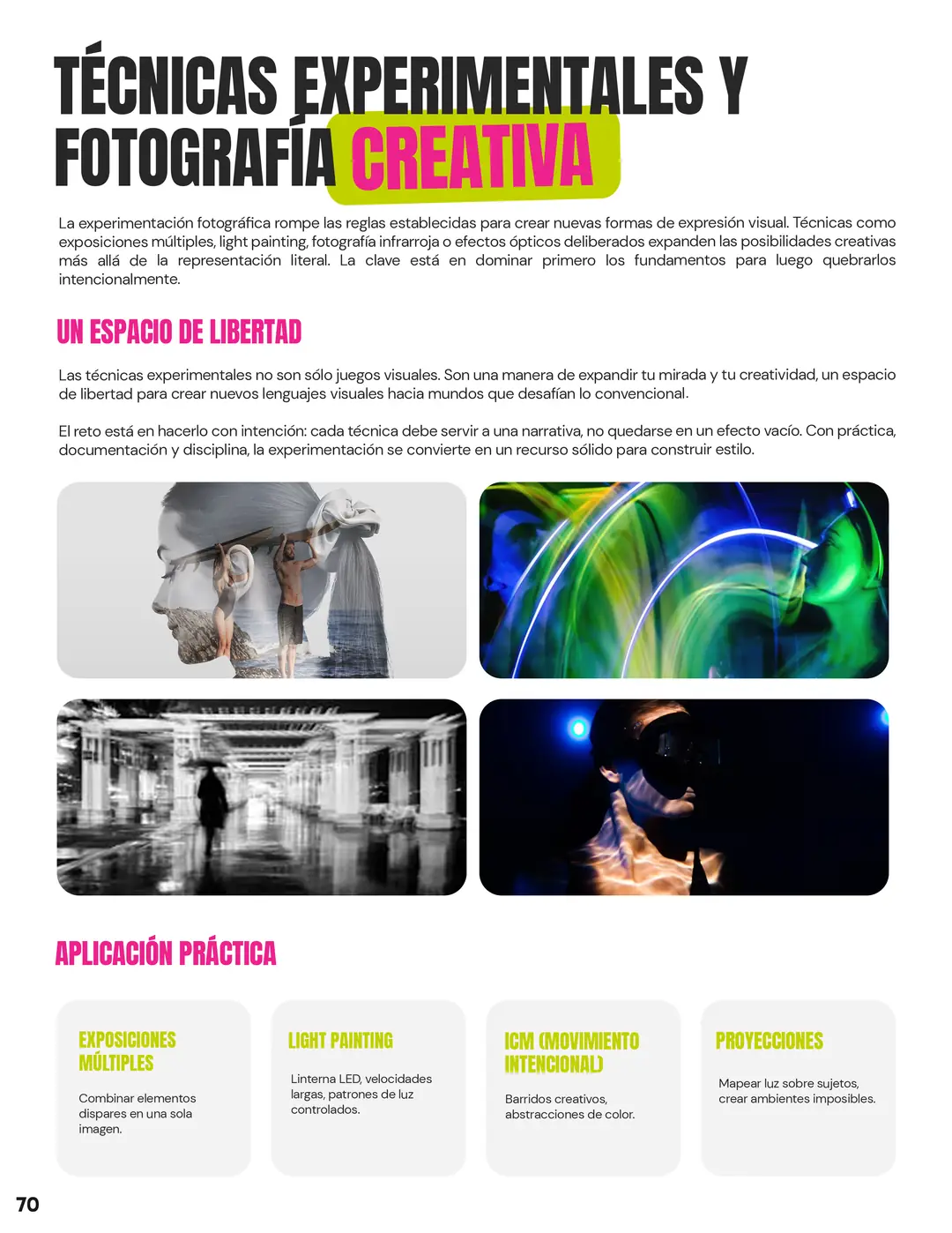 Tarjeta 38 de Enfogram: Técnicas experimentales y fotografía creativa
