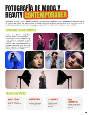 Tarjeta 33: Fotografía de moda y beauty contemporánea
