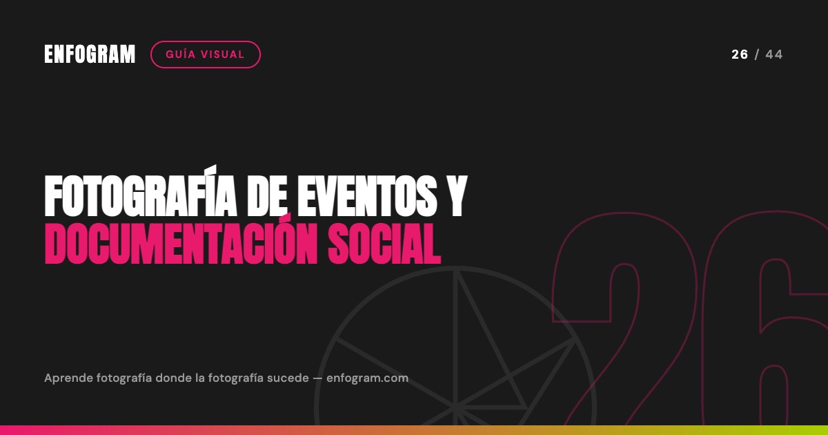 Fotografía de eventos y documentación social