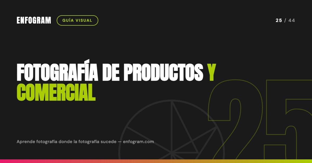 Fotografía de productos y comercial