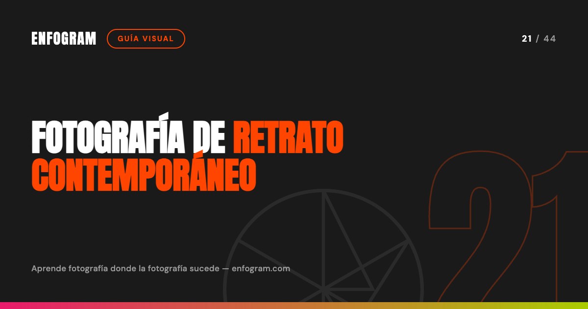 Fotografía de retrato contemporáneo