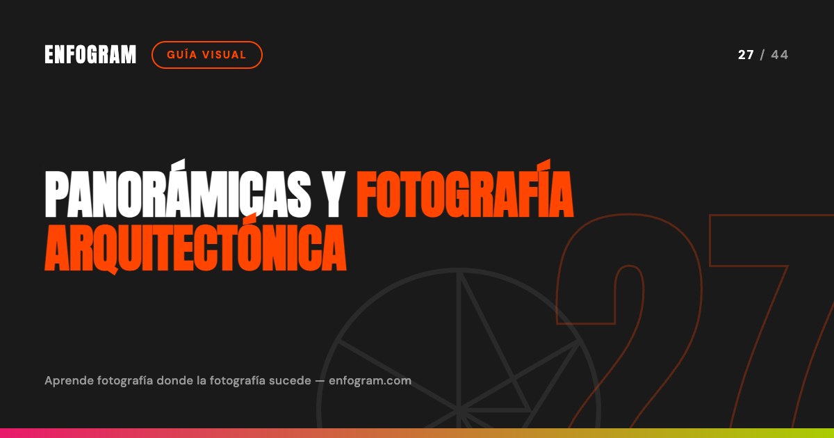 Panorámicas y fotografía arquitectónica